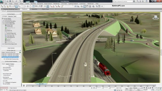 Phần mềm thiết kế cầu đường
