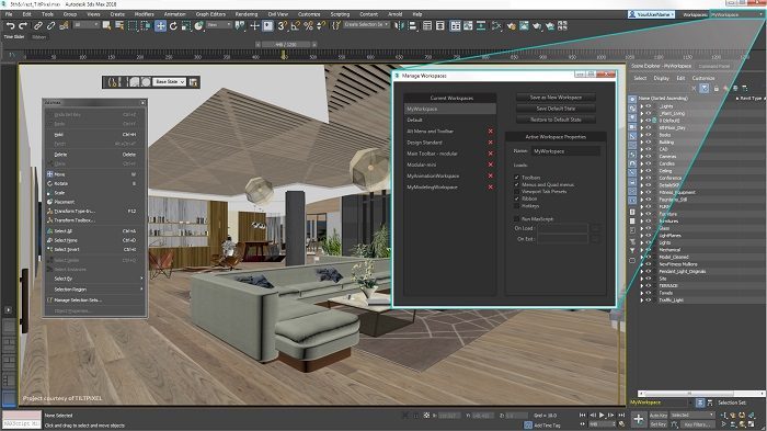 Phần mềm thiết kế nội thất Autodesk Revit, 3Ds Max, autocad, homestyler