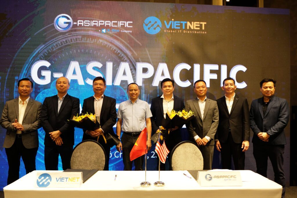 Ký kết ra mắt Liên doanh G-AsiaPacific Vietnam tham gia vào các hoạt động ứng dụng công nghệ điện toán đám mây